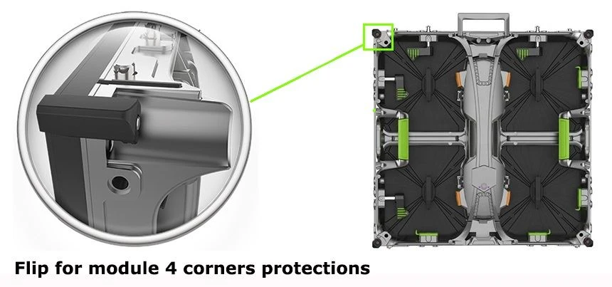 module protection led display