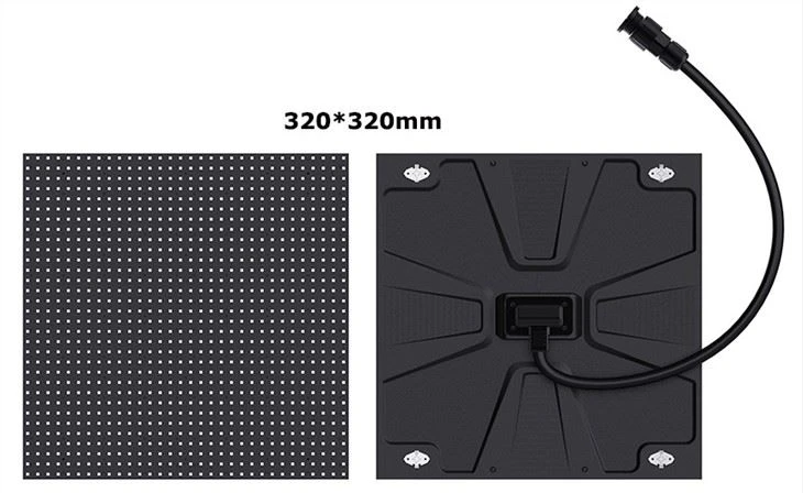 Outdoor Super High Brightness SMD Front Service Modular Anti-Dust LED Display With Water Proof Front Maintenance LED Tile For LED Signs